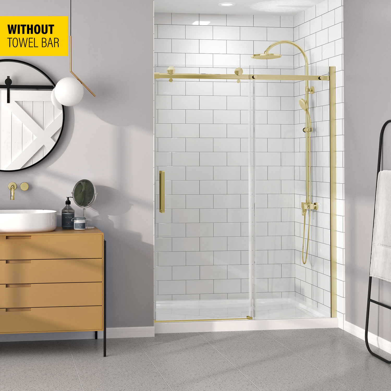Shower door 60